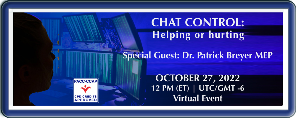 Chat Conrol event banner.