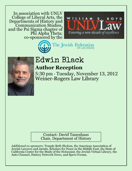 Author Reception at UNLV