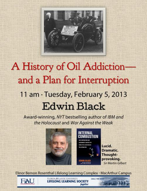 The History of Oil Addiction and a Plan for Interruption for FAU