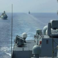Chinese war ships