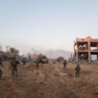 IDF troops operating in Gaza IDF photo