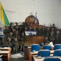 IDF in Gaza parliament